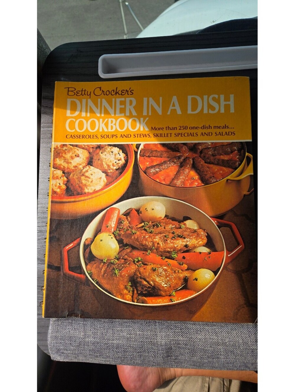 Betty Crocker's Dinner in a Dish Cookbook - Vintage 1970 Edition